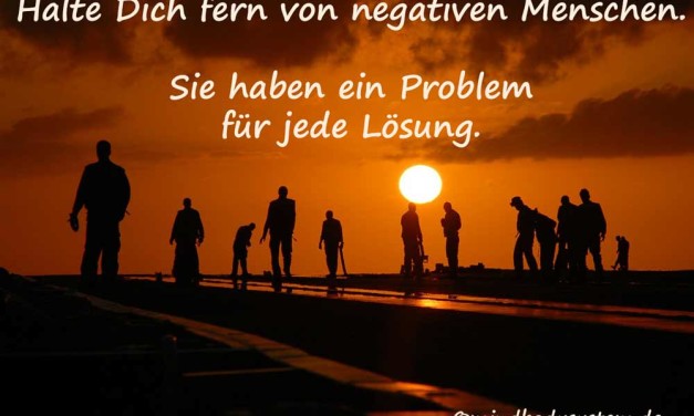 Negative Menschen